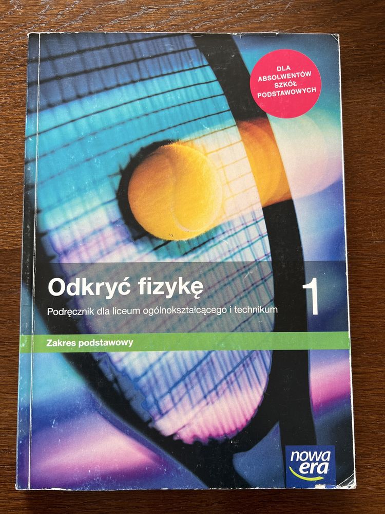 Odkryć fizykę 1 podręcznik Nowa Era zakres podstawowy
