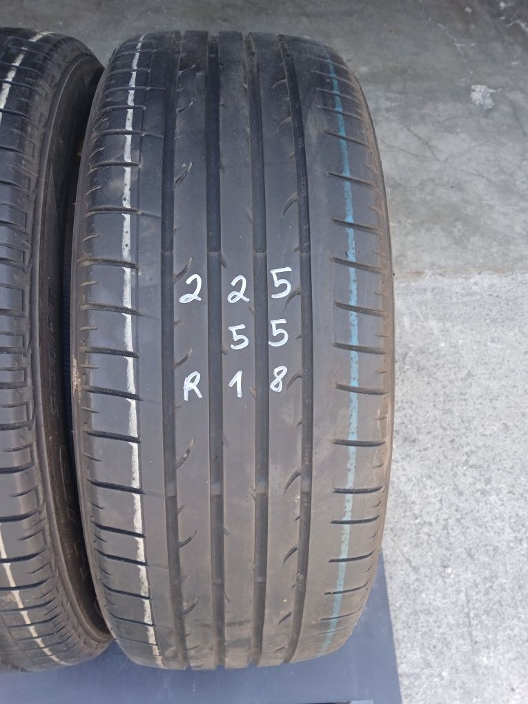 2 pneus 225 55 r18 Bridgestone