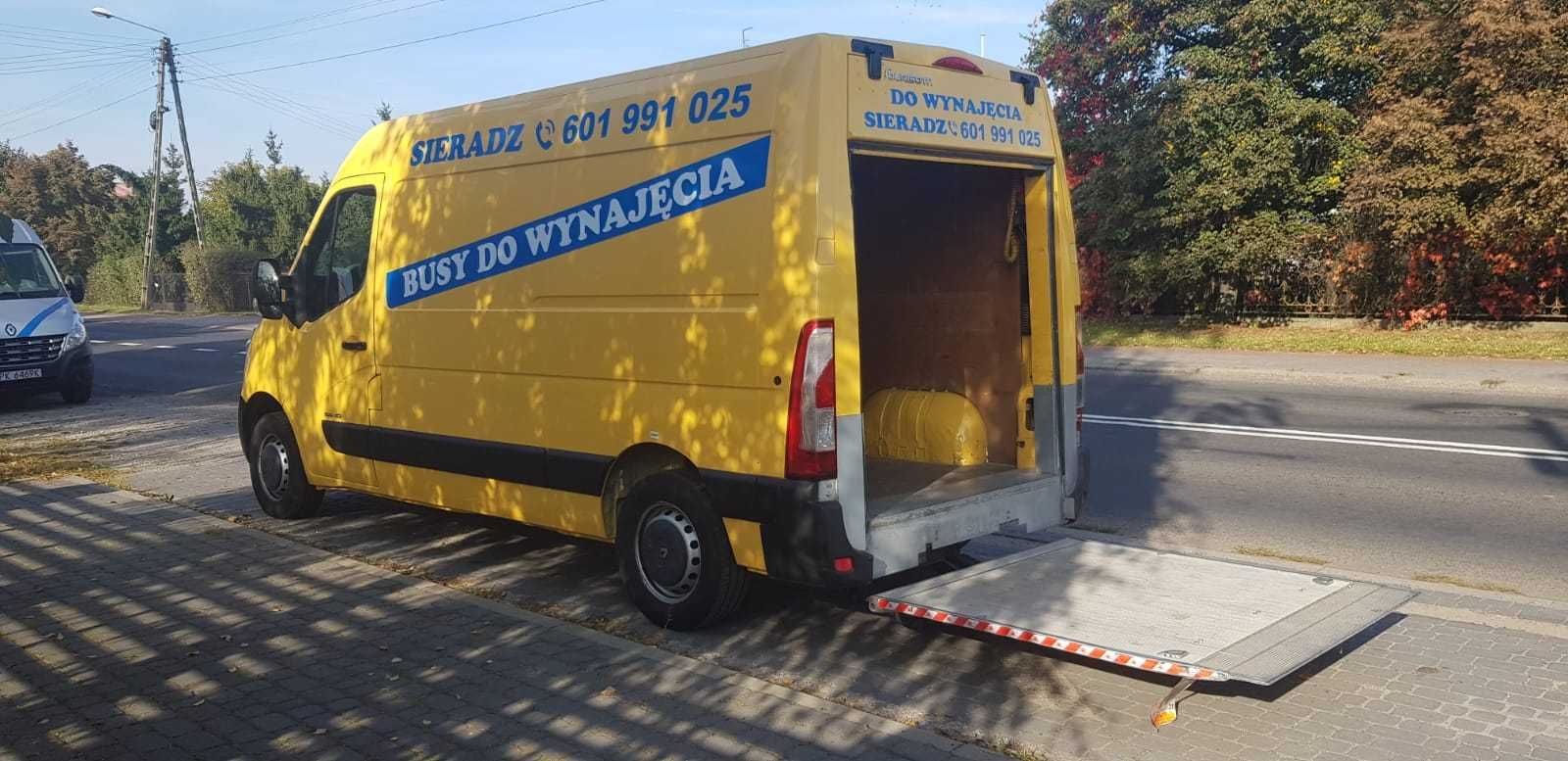 Wynajem samochodów dostawczych. Wynajmę busa.