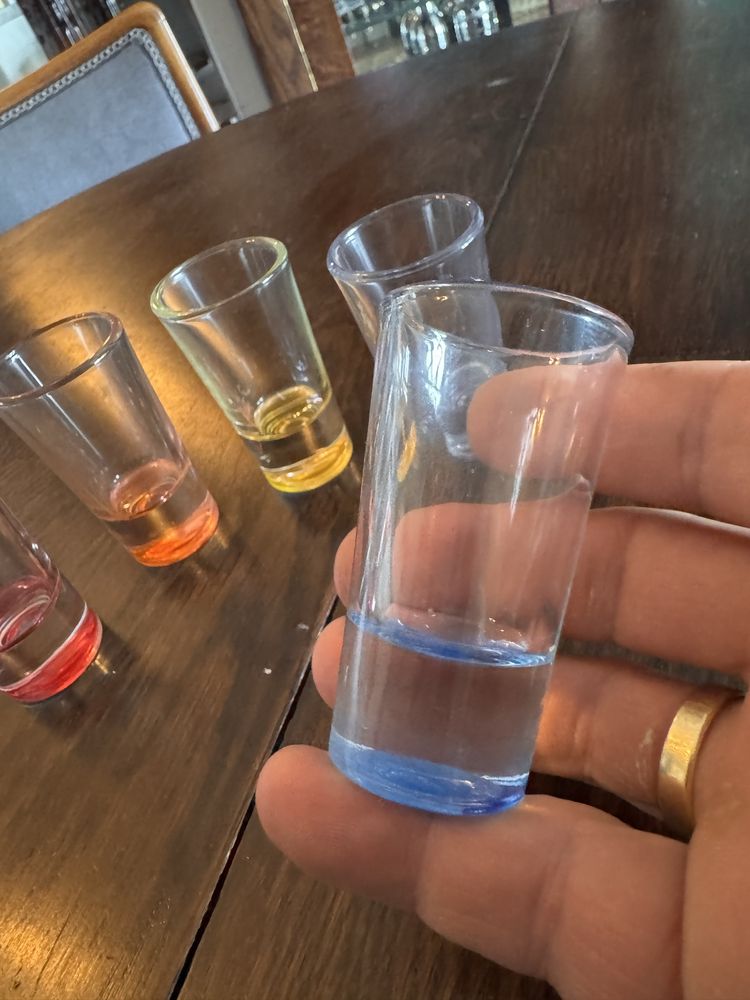 Kieliszki do wódki 5 sztuk