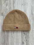 Czapka Tommy Hilfiger - karmelowa