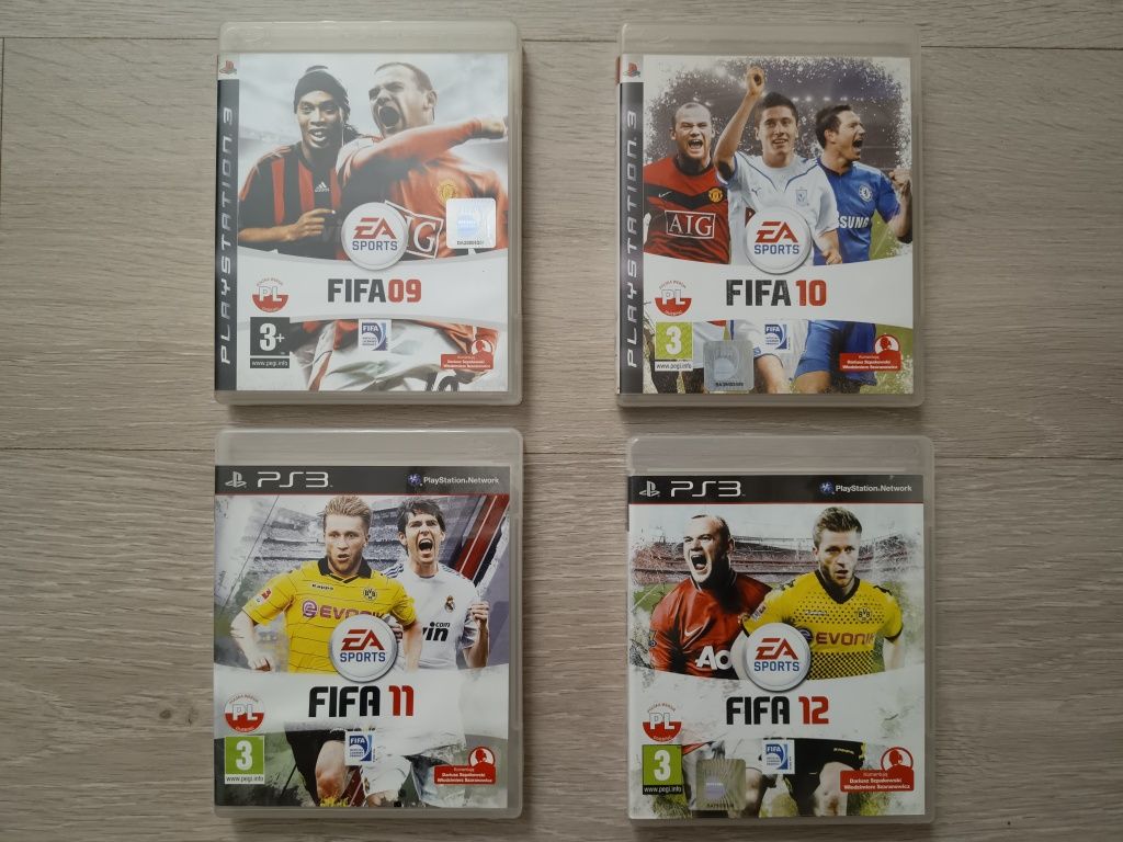 Zestaw gier FIFA na PS3