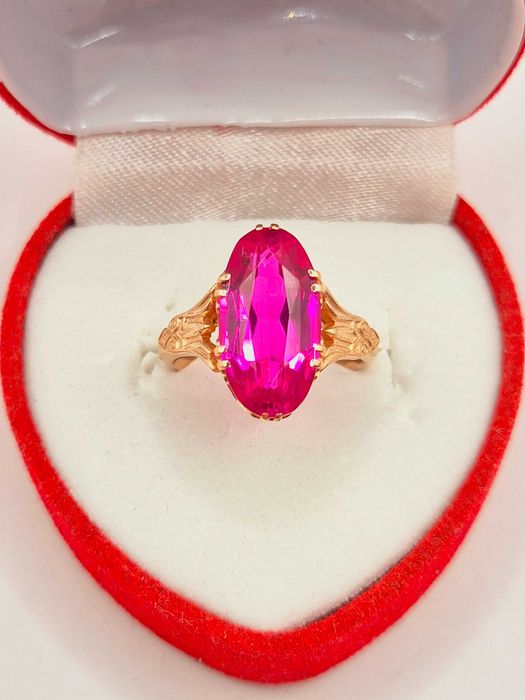 Stary Rosyjski Złoty Pierścionek pr.583 (14K) ZSRR JAK NOWY