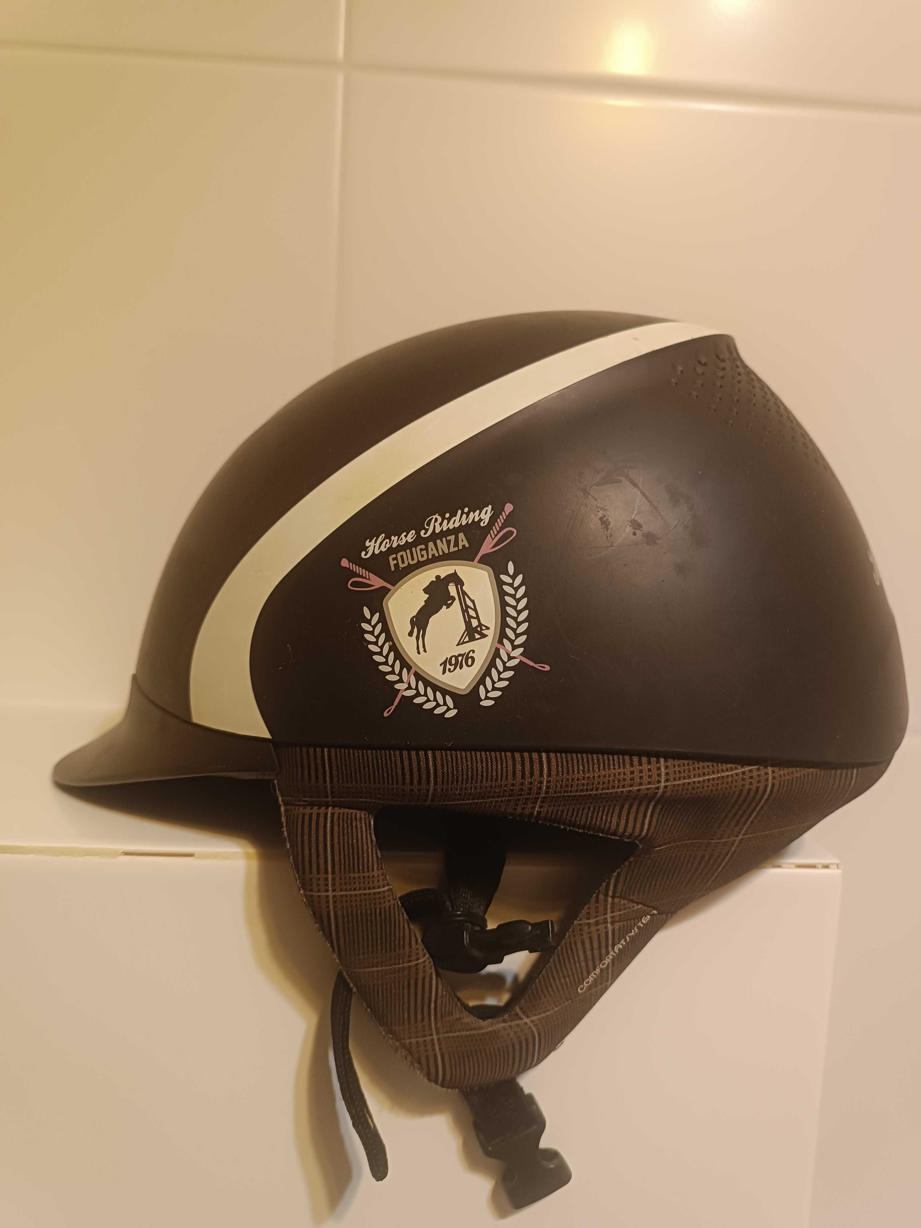 kask jeździecki fouganza
