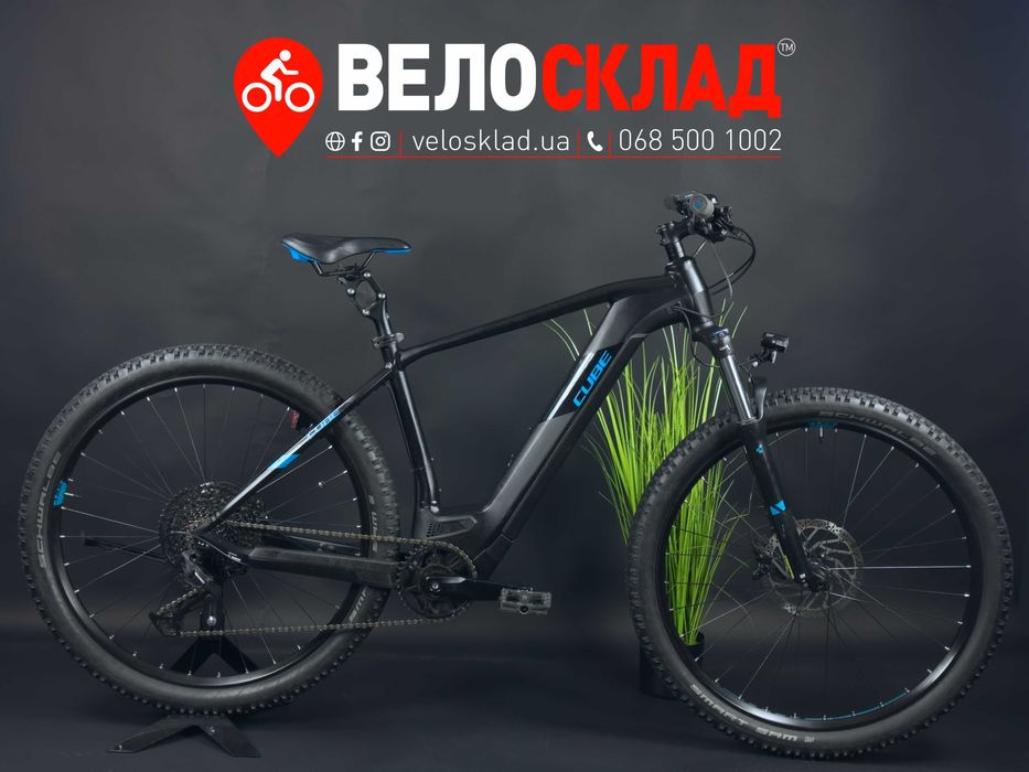 Велосипед вживаний електро 29»  Cube REACTION HYBRID
EX 625 ALLROAD