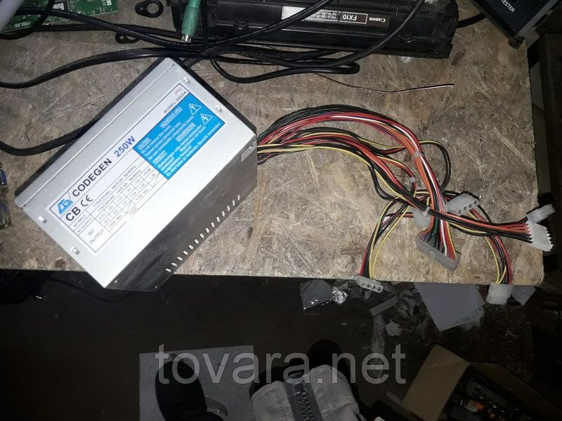 Блок питания ATX для компьютера 250, 300, 350, 400, 450, 500Вт