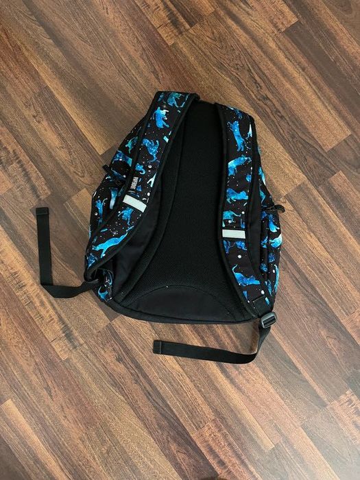 Plecak empik czarno-granatowy w koty limited edition