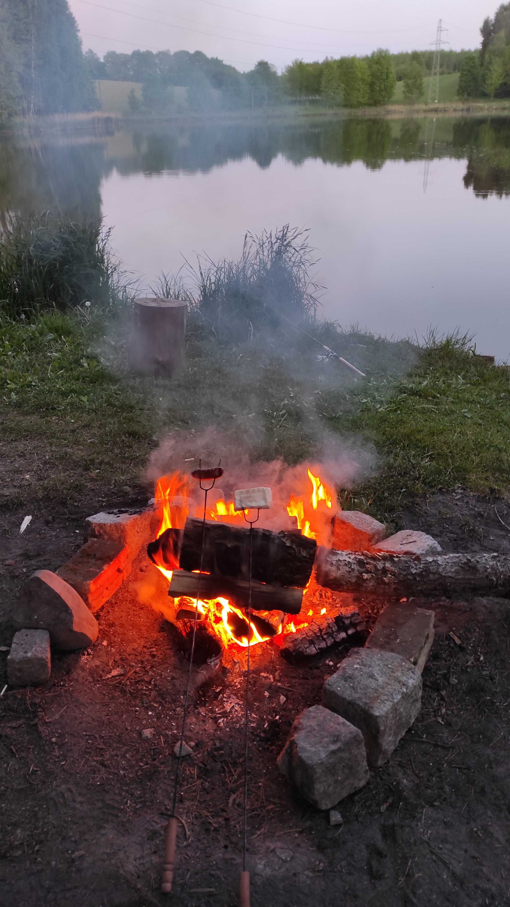 domek nad jeziorem w lesie, cisza, urlop. sauna, łowisko, grzyby,