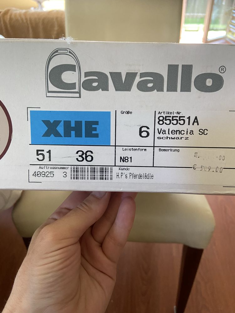 Oficerki skórzane Cavallo r.40