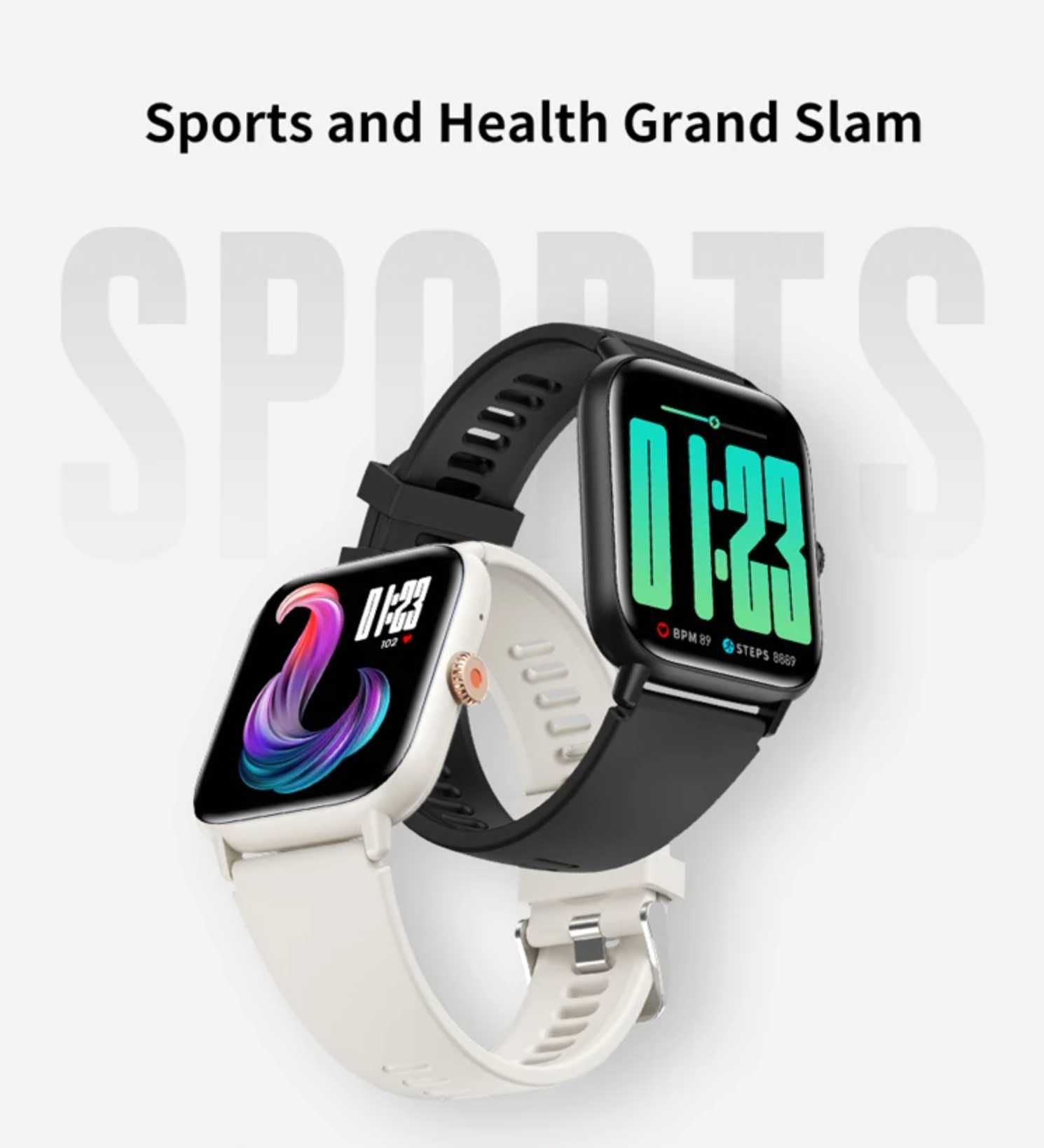 Philippe Palmer Smart Watch LP49 czarny
