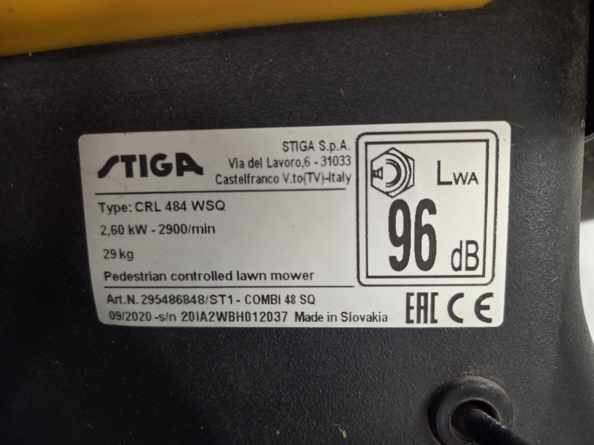 Stiga Combi 48 SQ ST 170