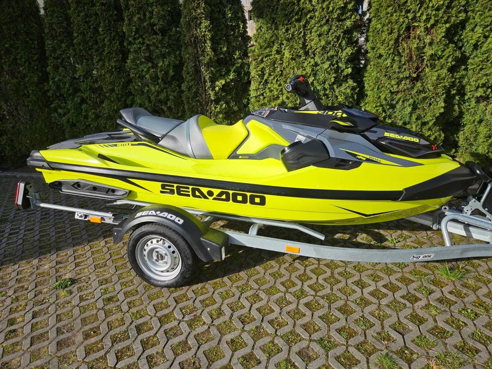 Skuter wodny Sea-Doo RXT 300 X RS 2018, 59 hr, zadbany, przyczepka!