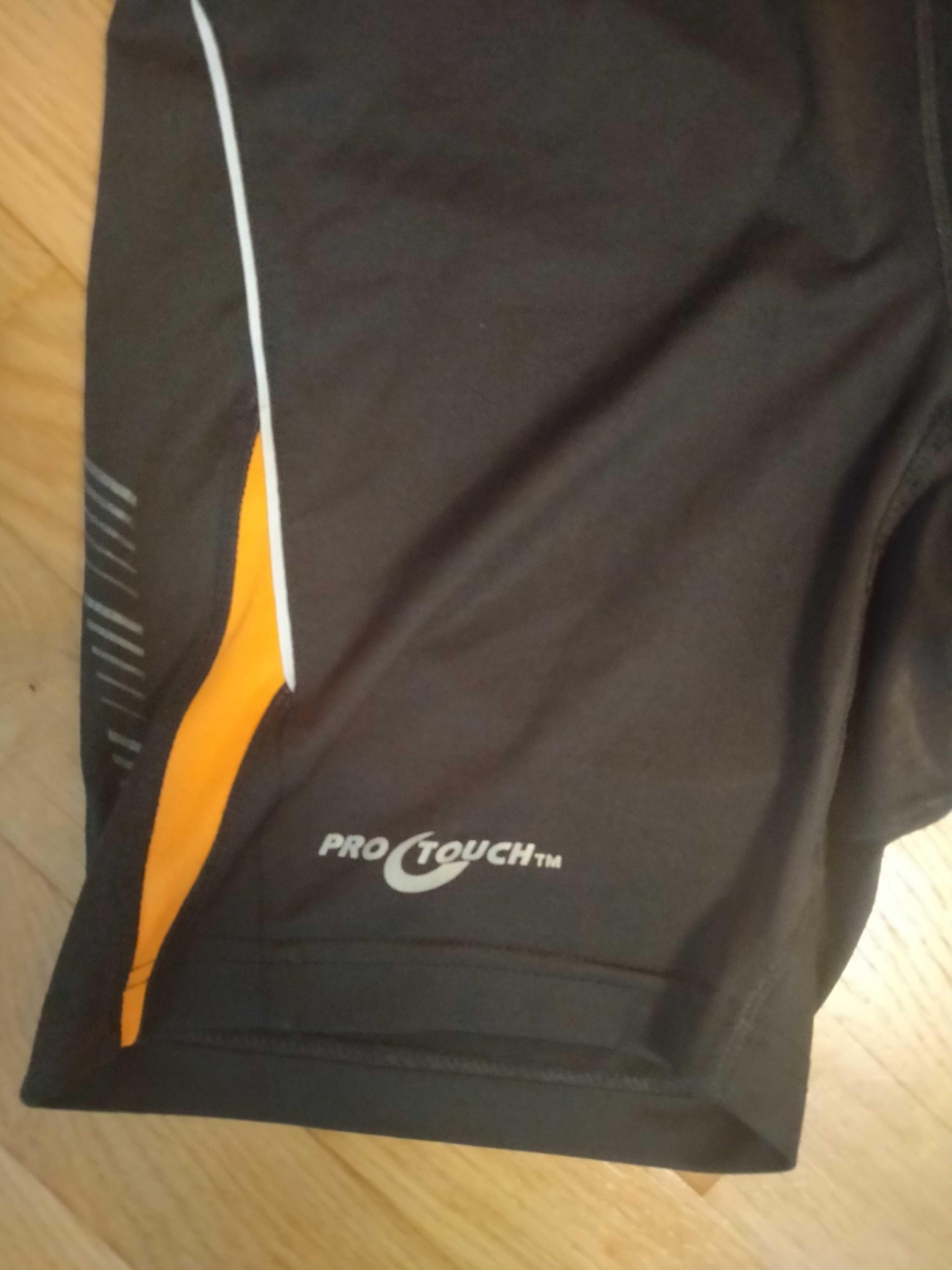 Spodenki rowerowe, męskie, czarne Protouch, oryginalne, dobra jakość