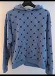 bluza local heroes niebiesko czarna logo boxy