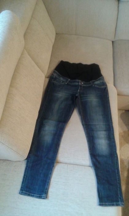 Spodnie ciążowe r. 36 jeansy marki C&A jak NOWE!!!