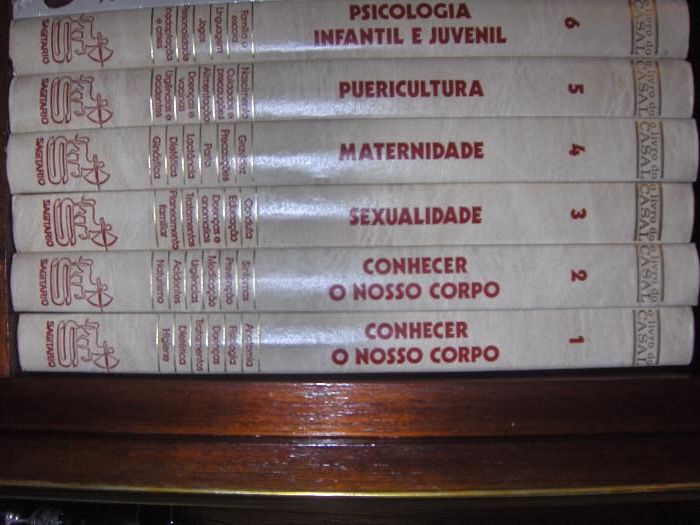 Livros de Coleção: "O LIVRO DO CASAL" - 6 volumes muito estimados