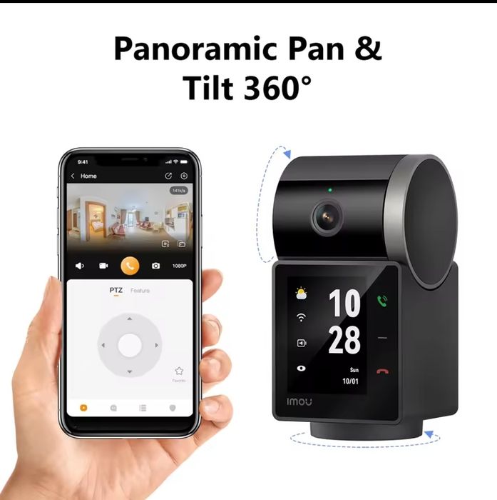 IP WiFi Камера IMOU REX VT 5MP відеоняня IPC-S2VBP-5M0WR