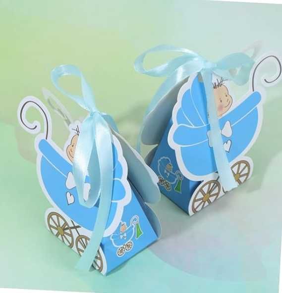 Pudełka na prezenty,upominki, baby shower,ślub,chrzest 47szt WYPRZEDAŻ