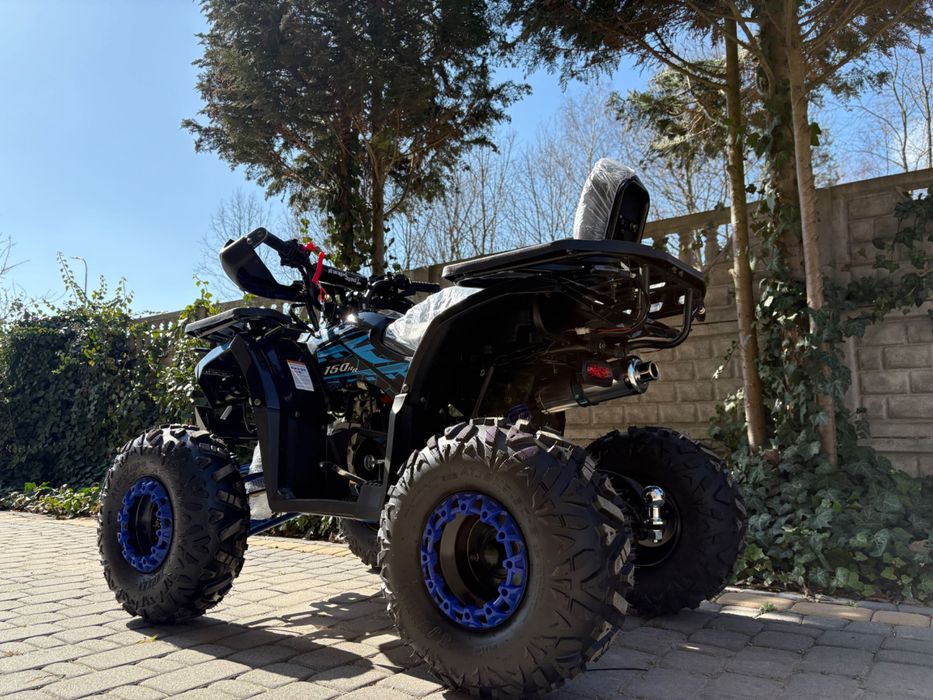 QUAD 150 Pelikan RUGBY NAJMOCNIEJSZY Ledy Hak Raty Dostawa Duże Koła