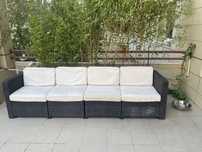 Sofa de Jardim com almofadas