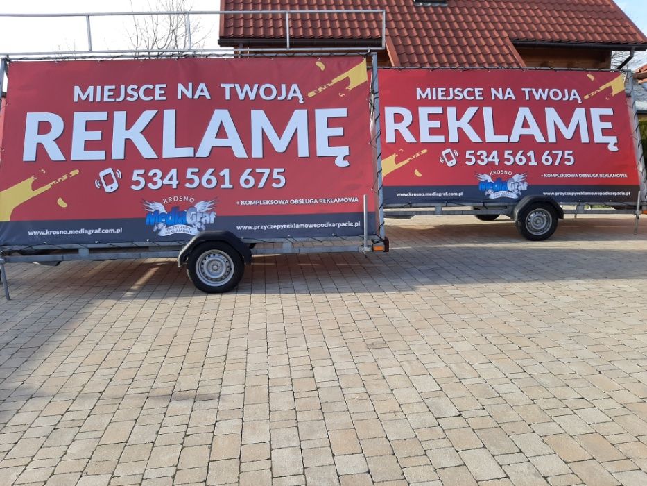 Przyczepy Reklamowe Podkarpacie Krosno