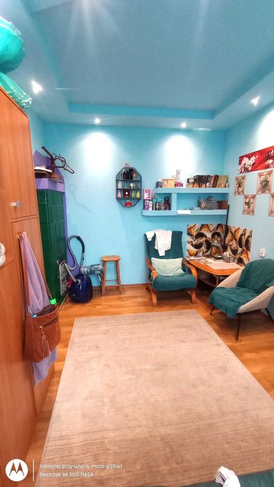 Mieszkanie 2 pokoje parter ogródek, komórka, KW Wołomin centrum