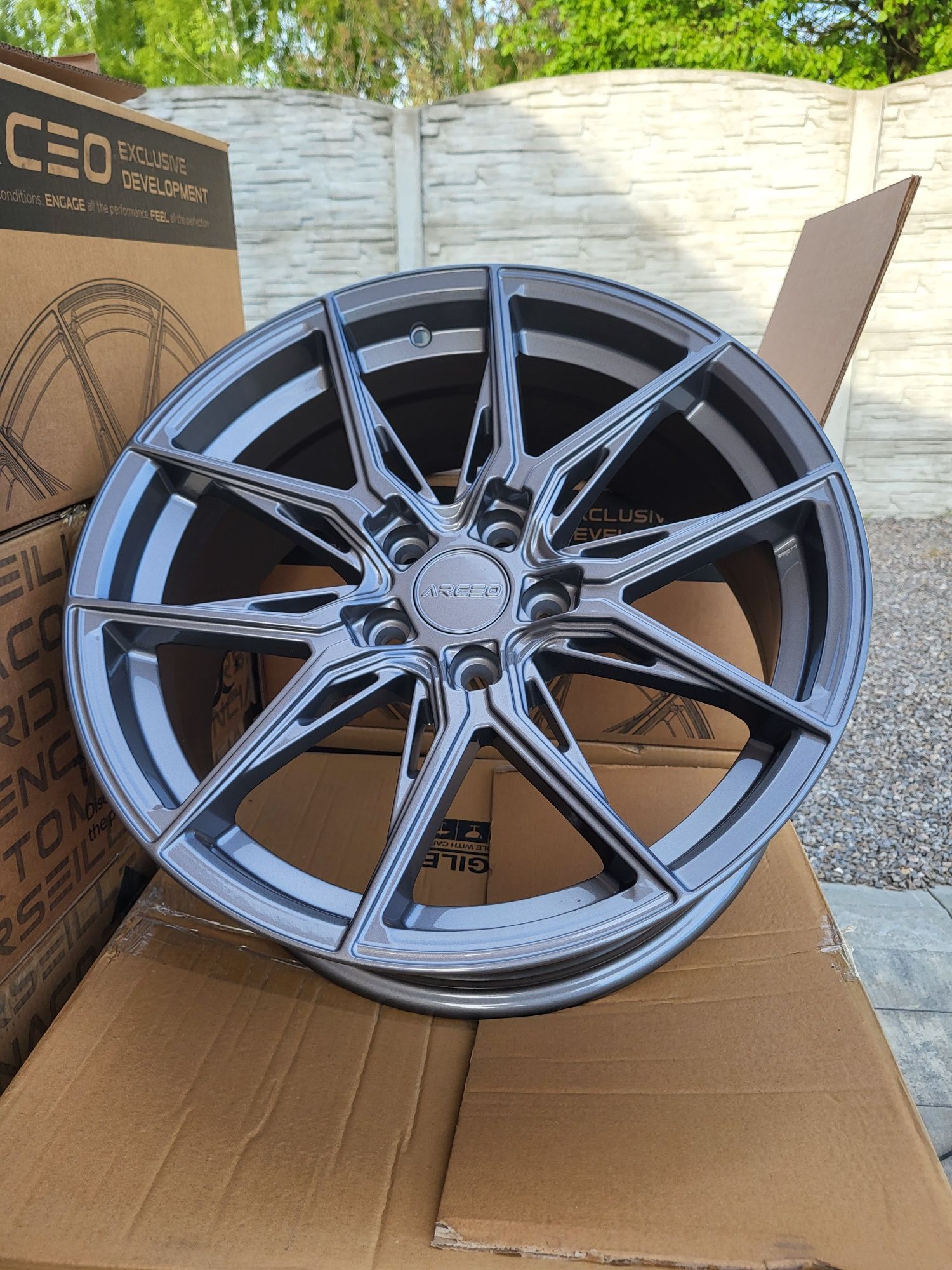 Alufelgi ARCEO 18" 5x112 ET35  Audi A4 B9 B8 A6 C8 C7 C6 Q5 Q3 FV23% !