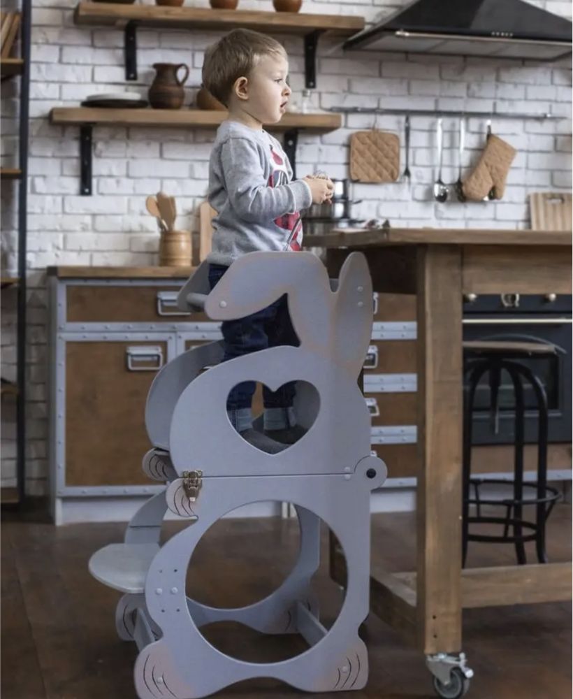 Montessori - składany stolik - krzesło. 3 w 1
