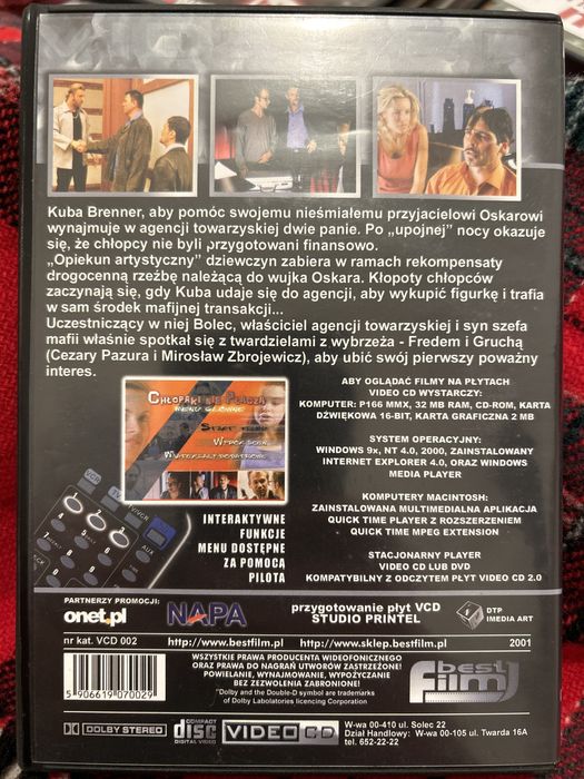 Chłopaki nie płaczą - VCD