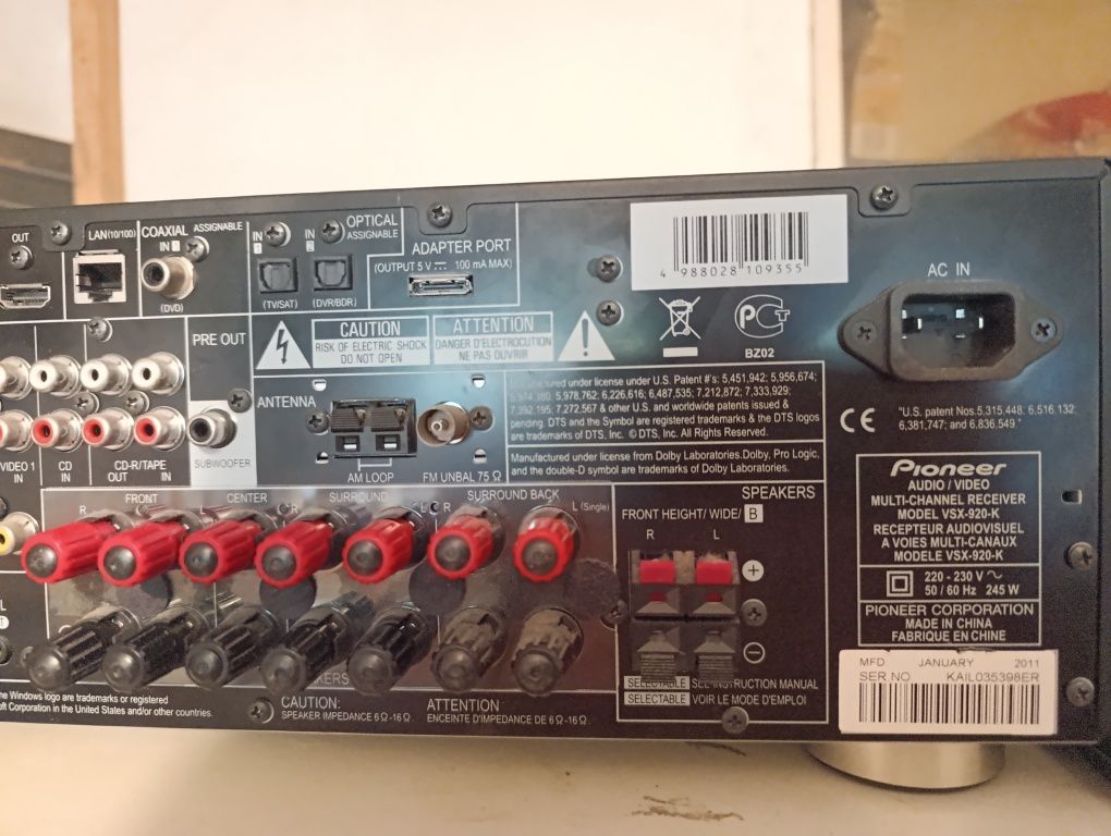 Amplituner Pioneer VSX 920