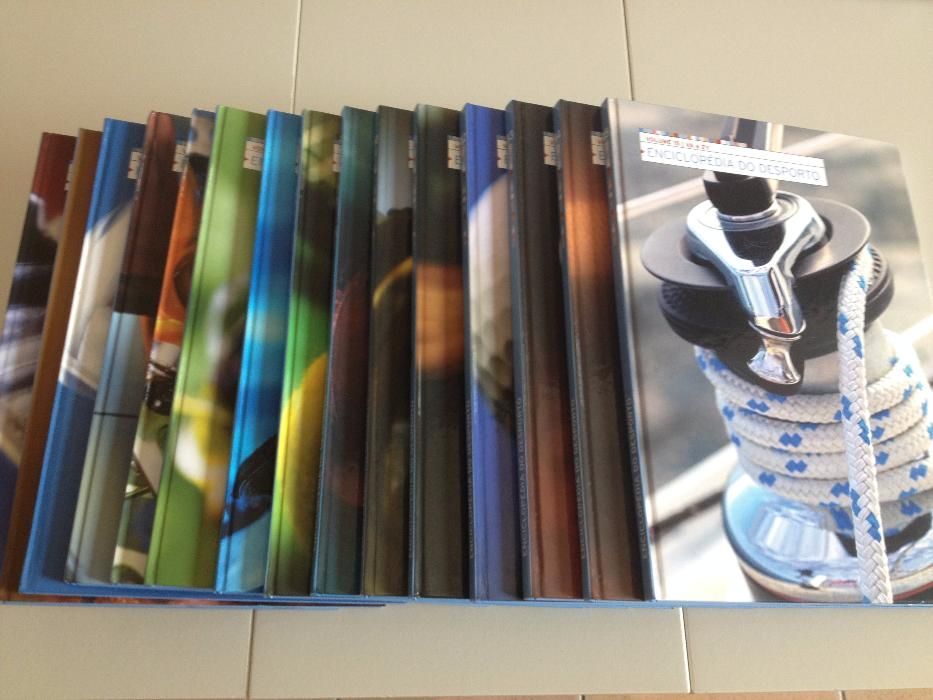 Enciclopédia Desporto 15 volumes