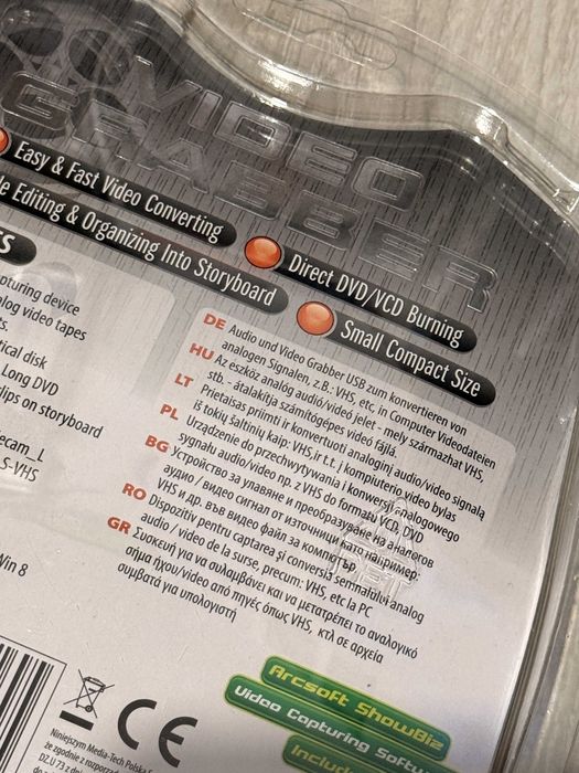 Media-Tech MT4169 Konwerter Sygnału Audio Video Grabber