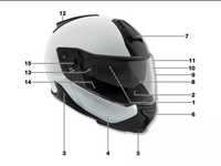 Шлем, мотошлем BMW Helmet, S-M, 54-55см