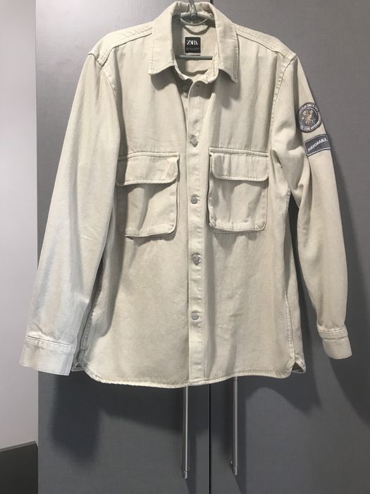 Джинсовая  рубашка, куртка Zara