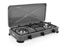 Газова плита Campart Quebec GA-8403 сіра 3 конфорки