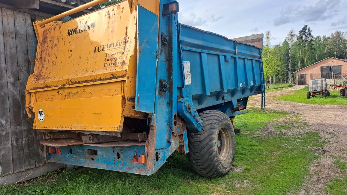 Rolland 9,5t rozrzutnik talerzowy