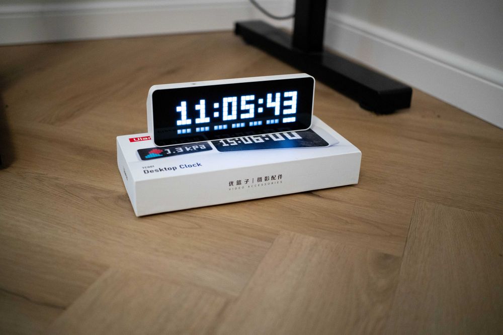 Zegar Ulanzi TC001! Awtrix!  WiFi U-Clock! Polecam!