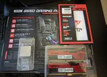 Комплект Ryzen 7 5700x, MSI B550 Gaming Plus, DDR4 Viper 32Gb 4000 Мгц