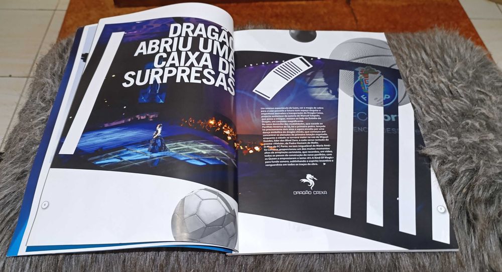 Revista Futebol Dragões nº 282 de 2009 - Caixa de Surpresas - 64 pág.