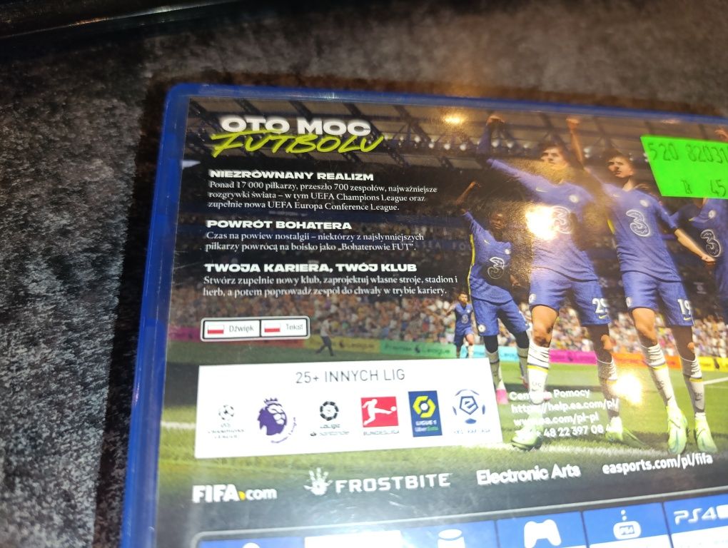 FIFA 22 PS4 po polsku sklep kioskzgrami zamiana