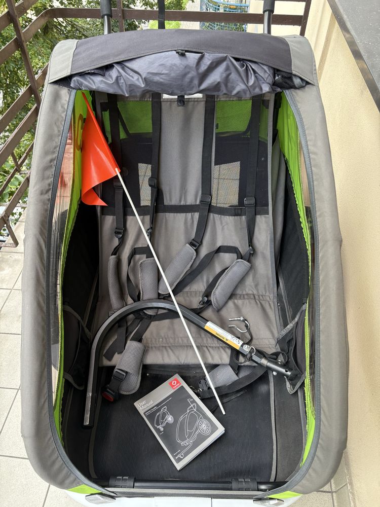 HAMAX traveller twin przyczepka rowerowa
