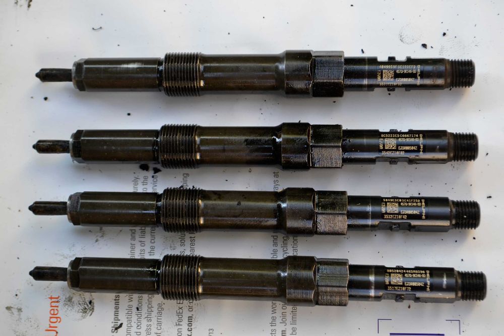 WTRYSKI wtryskiwacze FORD MONDEO MK3 2.0 TDCI 115->130 LIFT KOD 504Z