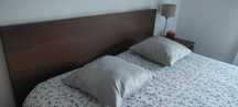 Conjunto quarto com 1 cama MALM 160x200, com 4gavetoes