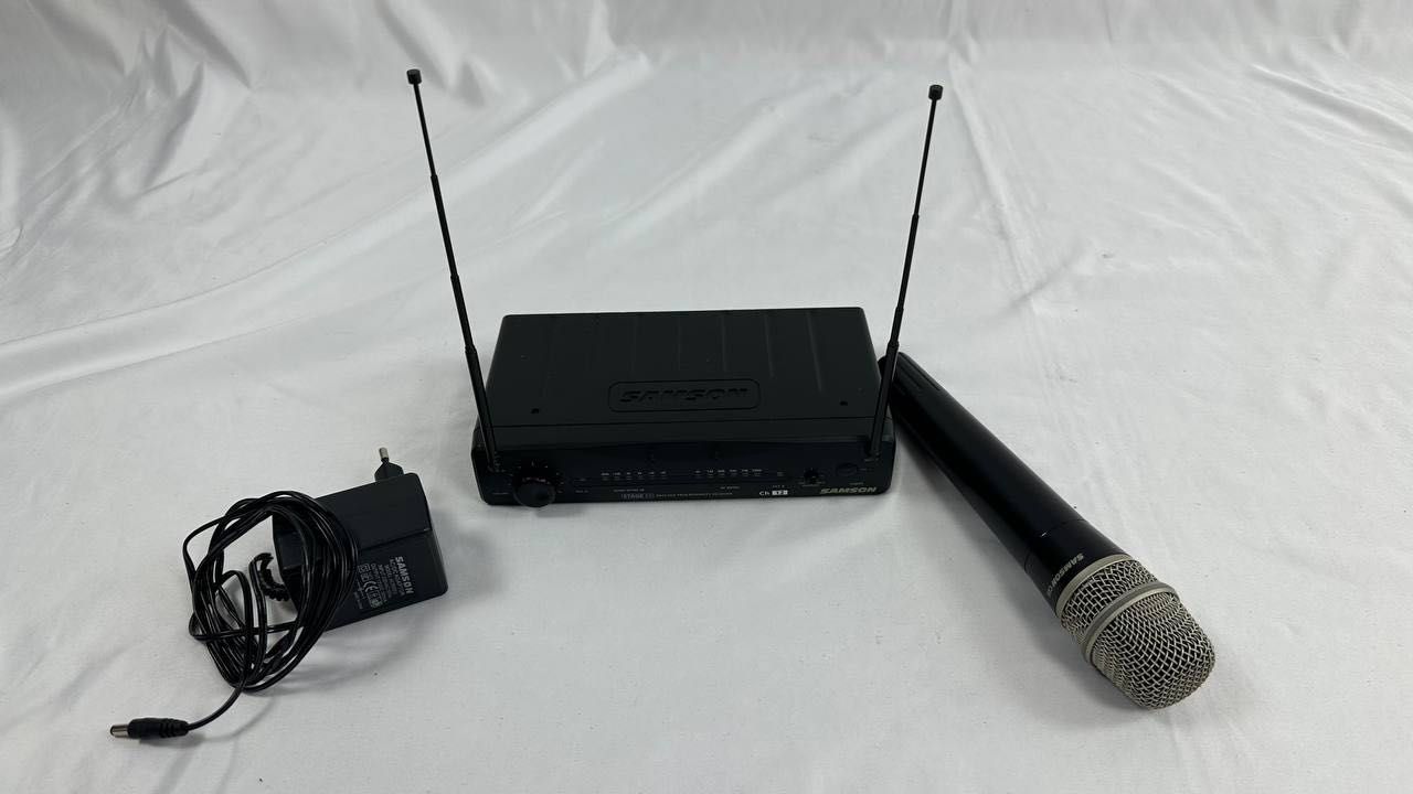 Zestaw Mikrofonowy Samson: mikrofon C05, stacja RS55, Adapter AC500EU