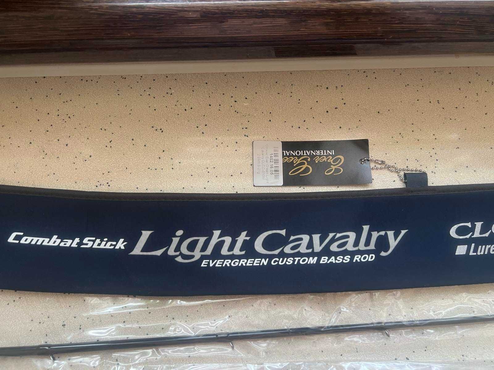 Кастинговый спиннинг Ever Green Light Cavalry CLCC-610M 2.09m 5-21g
