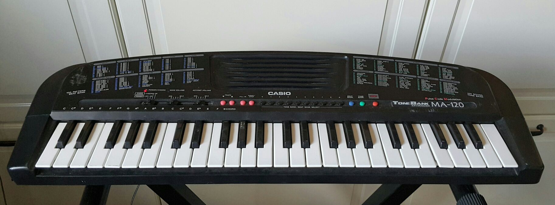 Keyboard Casio do nauki