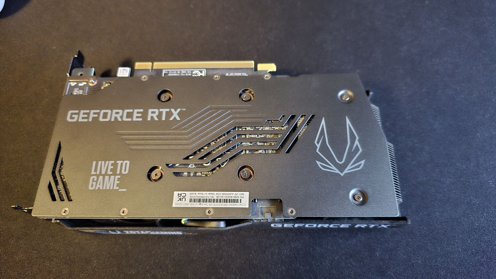 RTX 3050 ZOTAC twin edge oc 8 gb ddr6