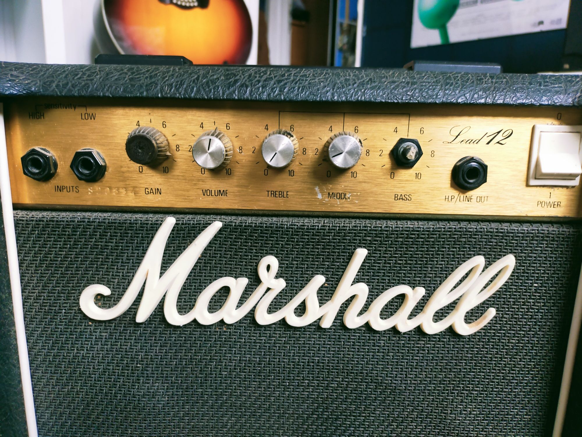 Marshall Lead 12 Made in England.