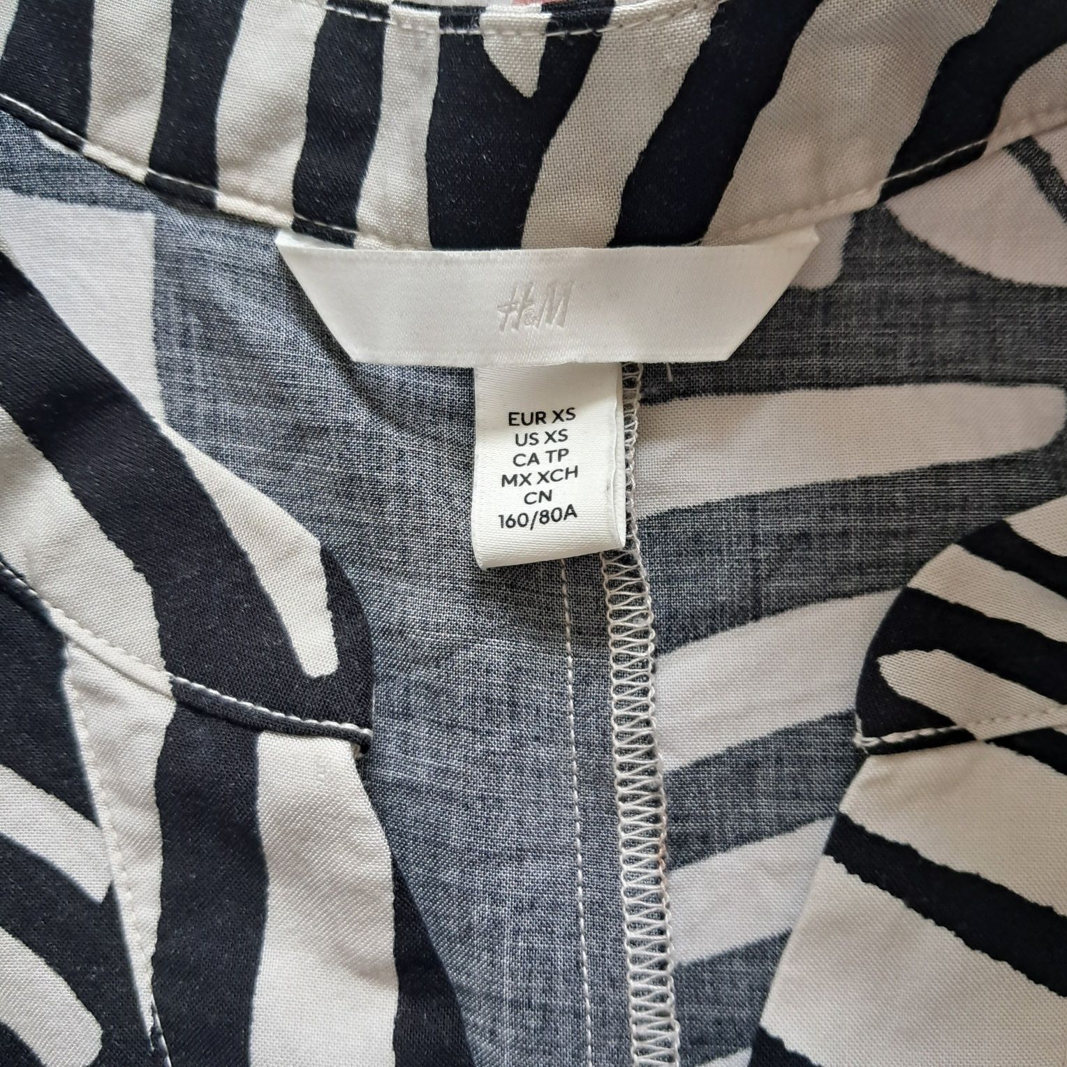 Przewiewna sukienka H&M rozm. XS