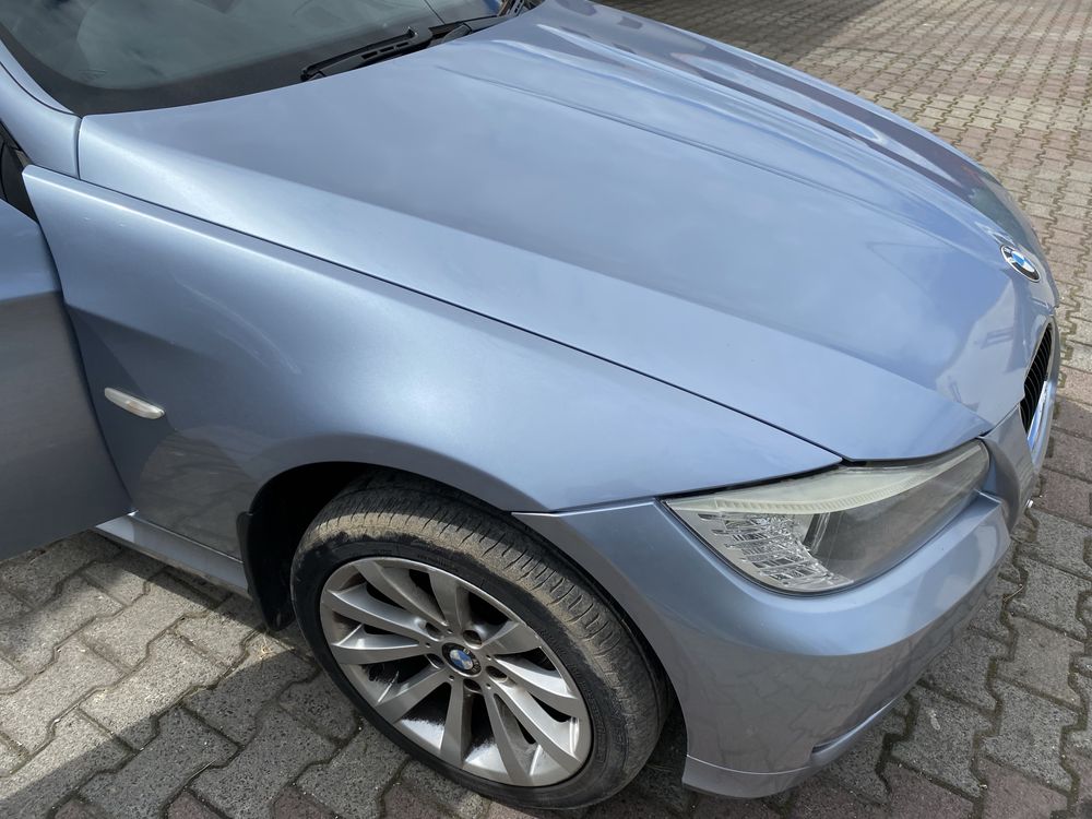 Zderzak Maska Błotnik BMW E90 E91 Lift Bluewater 896